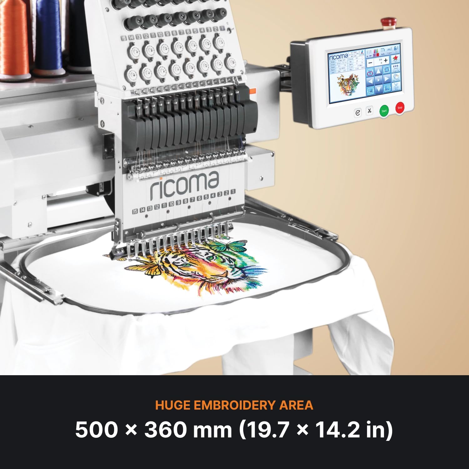 Top 5 Ricoma Embroidery Machines for Professional Embroidery